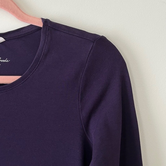 LOGG H&M 100% Cotton Purple Crewneck Long Sleeve Tee - Picture 5 of 16